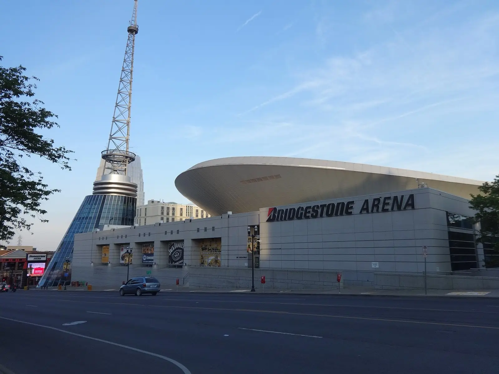 Bridgestone Arena on Broadway, Nashville
